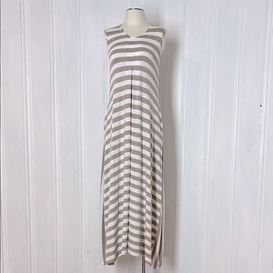 HUBERT GASSER Italian-Made Viscose Maxi Dress